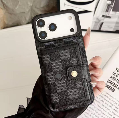 #303  スマホケース  カードポケット付きスマホケース   耐衝撃・防振性能に優れ、iPhoneに対応