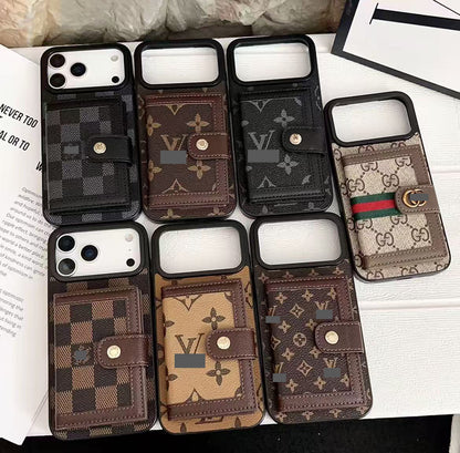 #303  スマホケース  カードポケット付きスマホケース   耐衝撃・防振性能に優れ、iPhoneに対応