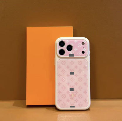 #118  スマホケース  高級感アクリル大窓スマホケース    耐衝撃・防振性能に優れ、高級感あふれるスマホケースで、iPhone14-17 に対応