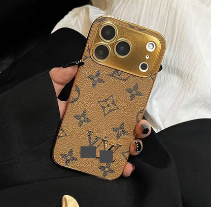 #206  スマホケース   メッキ加工  耐衝撃・防振性能に優れ、iPhone12~iPhone17 に対応