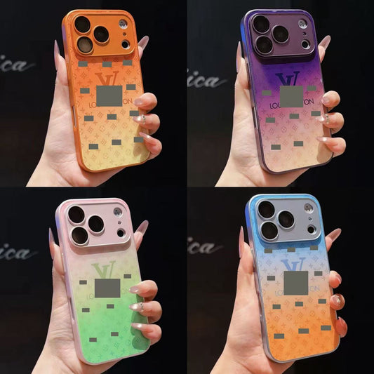 # 59  スマホケース  グラデーションスマホケース  高級感  耐衝撃・防振性能に優れ、iPhone14~17 に対応