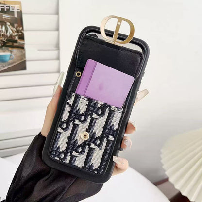 #431  スマホケース  カードケース付き 耐衝撃・防振性能に優れ、iPhone に対応