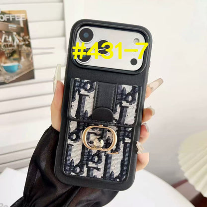 #431  スマホケース  カードケース付き 耐衝撃・防振性能に優れ、iPhone に対応