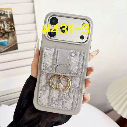 #431  スマホケース  カードケース付き 耐衝撃・防振性能に優れ、iPhone に対応