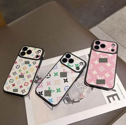 #67  スマホケース  高級感プリーツ加工  耐衝撃・防振性能に優れ、iPhone13~17 に対応
