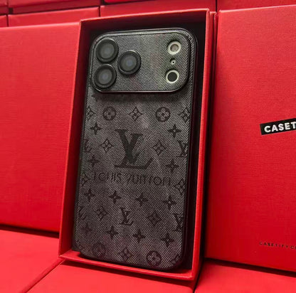 #53 スマホケース  高級感合成皮革 レザーラムスキンスマホケース   耐衝撃・防振性能に優れ、高級感あふれるスマホケースで、iPhone12~17 に対応