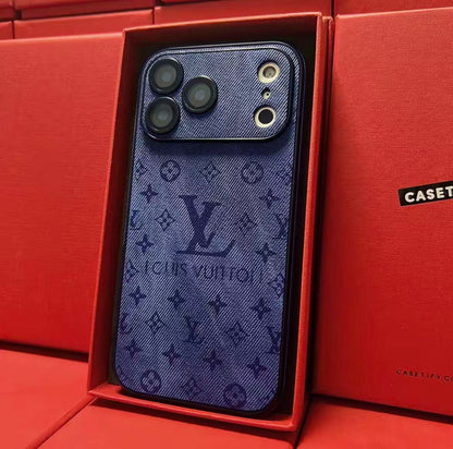 #53 スマホケース  高級感合成皮革 レザーラムスキンスマホケース   耐衝撃・防振性能に優れ、高級感あふれるスマホケースで、iPhone12~17 に対応
