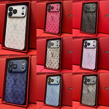 #53 スマホケース  高級感合成皮革 レザーラムスキンスマホケース   耐衝撃・防振性能に優れ、高級感あふれるスマホケースで、iPhone12~17 に対応