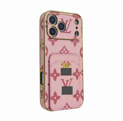 #223  スマホケース   カード収納付き  耐衝撃・防振性能に優れ  iPhone12-17 に対応