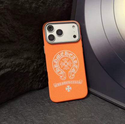#74  スマホケース   カーボン調  耐衝撃・防振性能に優れ  iPhone14-17 に対応