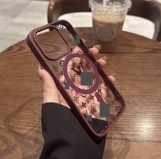 #M06 スマホケース マグネット式スマホケース 耐衝撃・防振性能に優れ、iPhone に対応