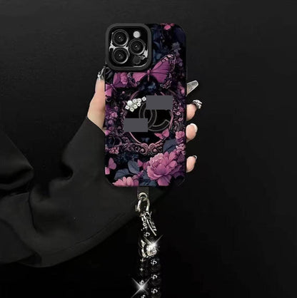 #D20  スマホケース  ハンドストラップ付きスマホケース  耐衝撃・防振性能に優れ、iPhone に対応