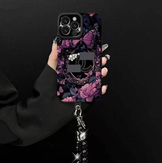 #D20  スマホケース  ハンドストラップ付きスマホケース  耐衝撃・防振性能に優れ、iPhone に対応
