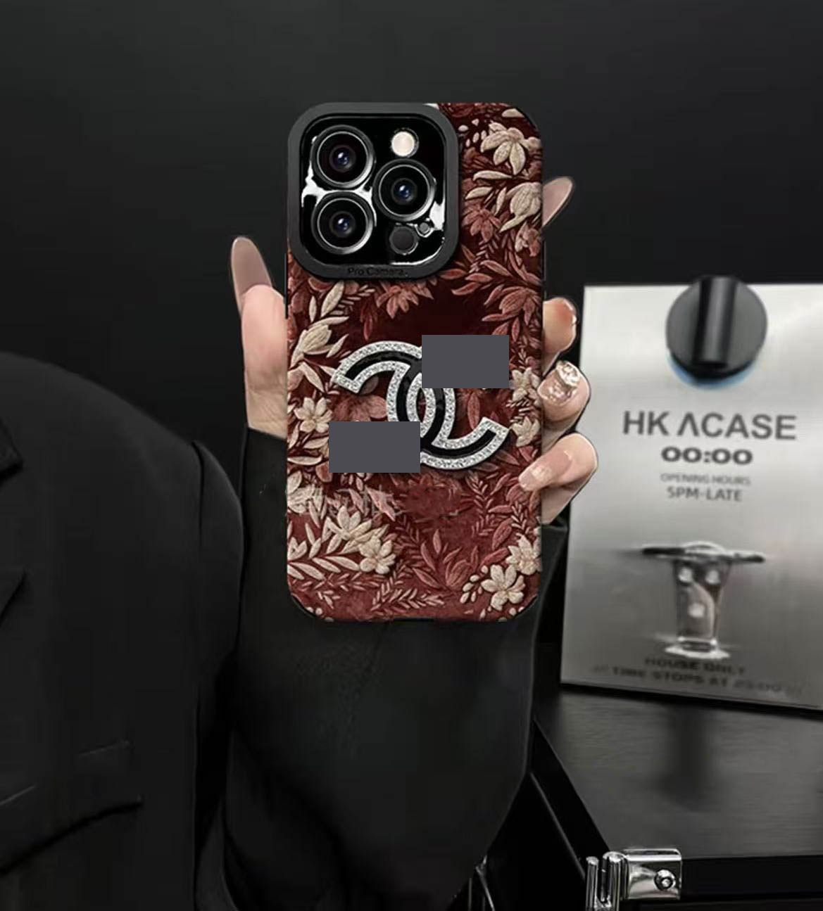 #D21  スマホケース  ハンドストラップ付きスマホケース  耐衝撃・防振性能に優れ、iPhone に対応