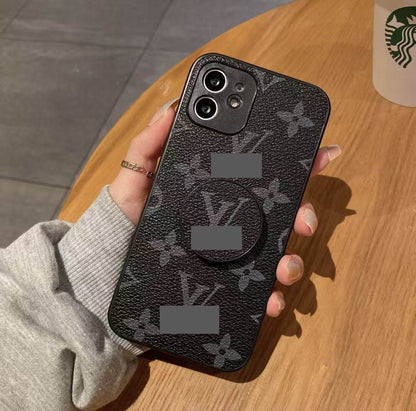 #M09  スマホケース   マグネットスタンド付き ハーフカバースマホケース  iPhone に対応