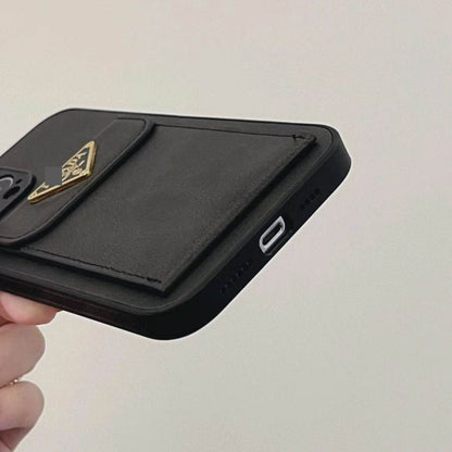 #232  スマホケース   カード入れ付き  耐衝撃・防振性能に優れ、iPhone13-17 に対応
