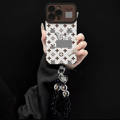 #D10  スマホケース  ガラスパッチワーク柄スマホケース  耐衝撃・防振性能に優れ、iPhoneに対応