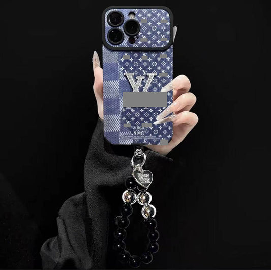 #D13  スマホケース  ブレスレットを付き   耐衝撃・防振性能に優れ、iPhoneに対応