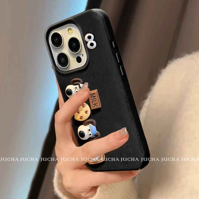 Gromit Biscuit design. Made of silicone, this high-quality smartphone case is shock-resistant and perfect for iPhones.