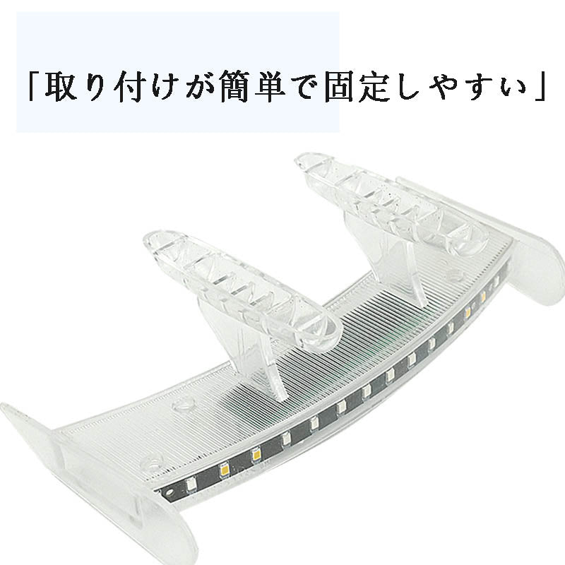 カー用品 新モデル 自動車エクステンション デコレーション用汎用小型エクステンション ランプ付き 防水・ソーラー充電式 追突防止ランプ