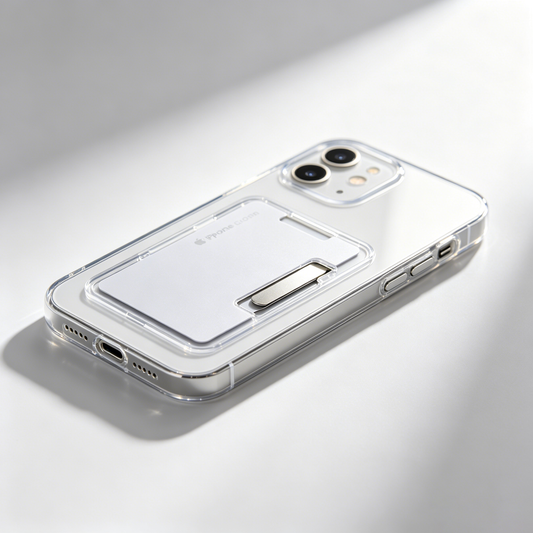 スマホケース カスタムシリーズ  カード入れ付き ストラップ付き  耐衝撃・防振性能に優れ、iPhone に対応