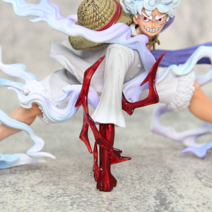 One Piece   シリーズフィギュア ニカ形態のルフィ五段階覚醒 フィギュアモデルオブジェ