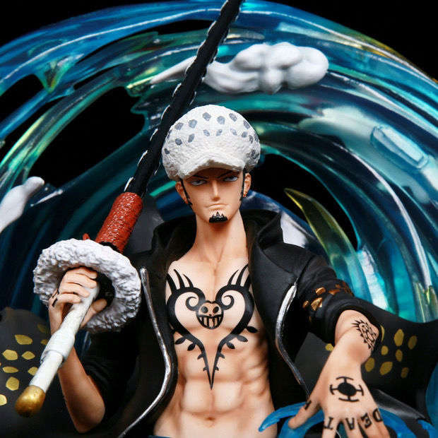 One Piece Series Figure Phantom Law Mystic Law Illuminatable Anime Figure Model Object