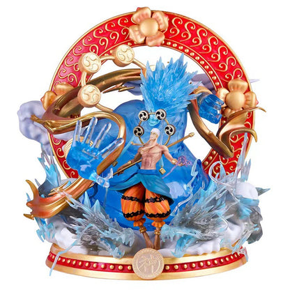 One Piece Series Black Pearl Thunder God Enel Sky Island Figure Scale Model (Limited Edition)