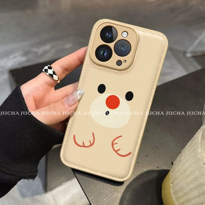 A cute bear design, excellent shock and vibration resistance, and a luxurious smartphone case that is compatible with iPhones.