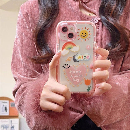 スマホケース 夜光フレームシリーズ  耐衝撃・防振性能に優れ、高級感あふれるスマホケースで、iPhone に対応