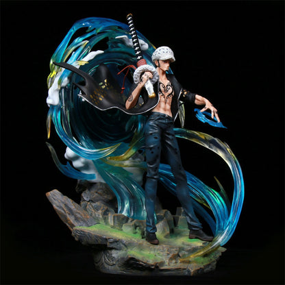 One Piece Series Figure Phantom Law Mystic Law Illuminatable Anime Figure Model Object