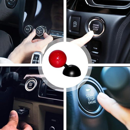 カー用品 車のワンクリックスタートボタンジョイスティック、コレクション プッシュスタートボタンカバー、車のエンジン始動停止ボタンコントロールレバー
