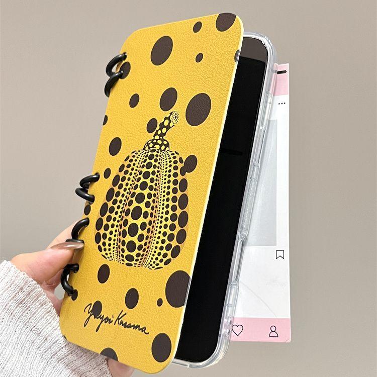 本型スマホケース  手帳型スマホケース キャラクターの柔らかい 折りたたみ式 ノート型 スマホケース  iPhone に対応