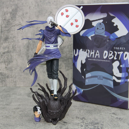 "NARUTO" series figures Ten Years and a Hundred Ninjas Kakashi, Might Guy, Yagai, Uchiha Itachi anime figure models