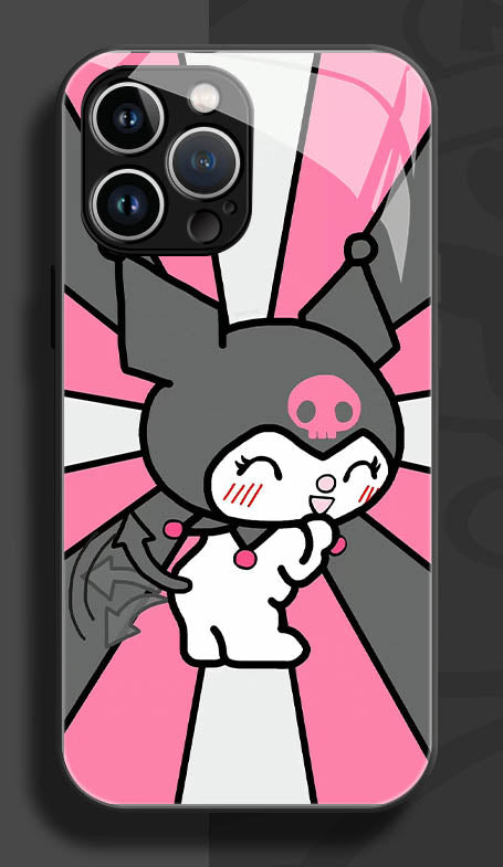 スマホケース  クロミのファンテーマ  耐衝撃・防振性能に優れ、高級感あふれるスマホケースで、iPhone に対応