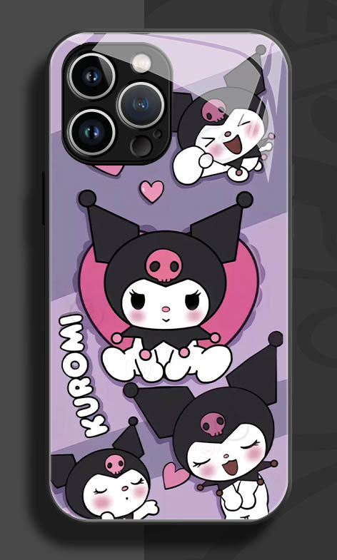 スマホケース  クロミのファンテーマ  耐衝撃・防振性能に優れ、高級感あふれるスマホケースで、iPhone に対応