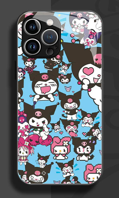 スマホケース  クロミのファンテーマ  耐衝撃・防振性能に優れ、高級感あふれるスマホケースで、iPhone に対応