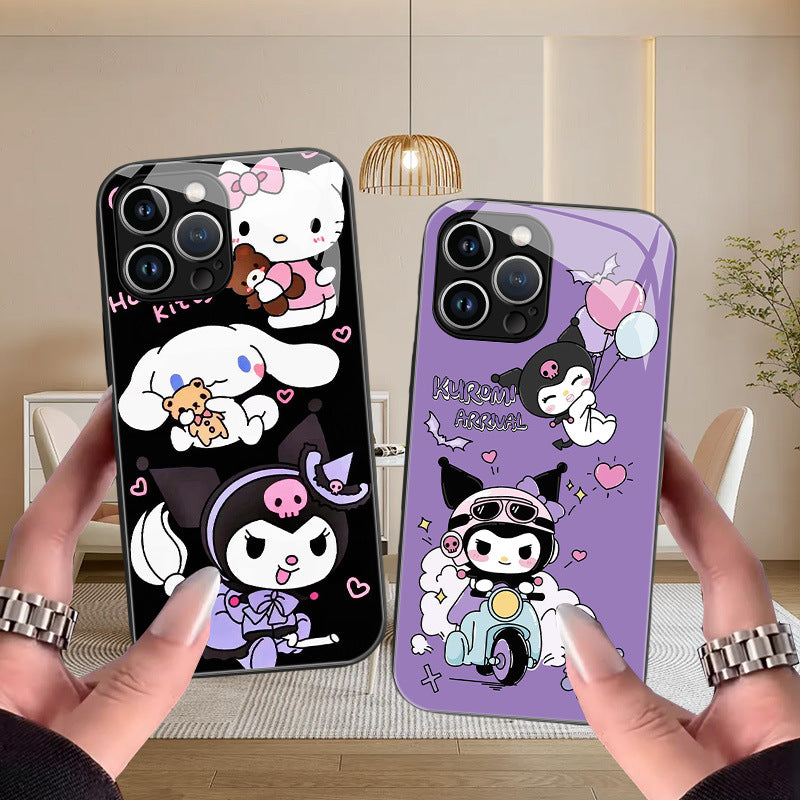 スマホケース  クロミのファンテーマ  耐衝撃・防振性能に優れ、高級感あふれるスマホケースで、iPhone に対応