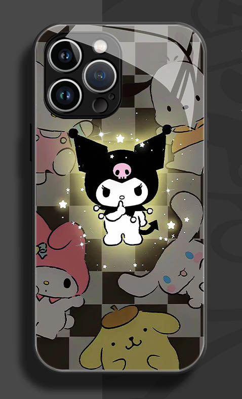 スマホケース  クロミのファンテーマ  耐衝撃・防振性能に優れ、高級感あふれるスマホケースで、iPhone に対応