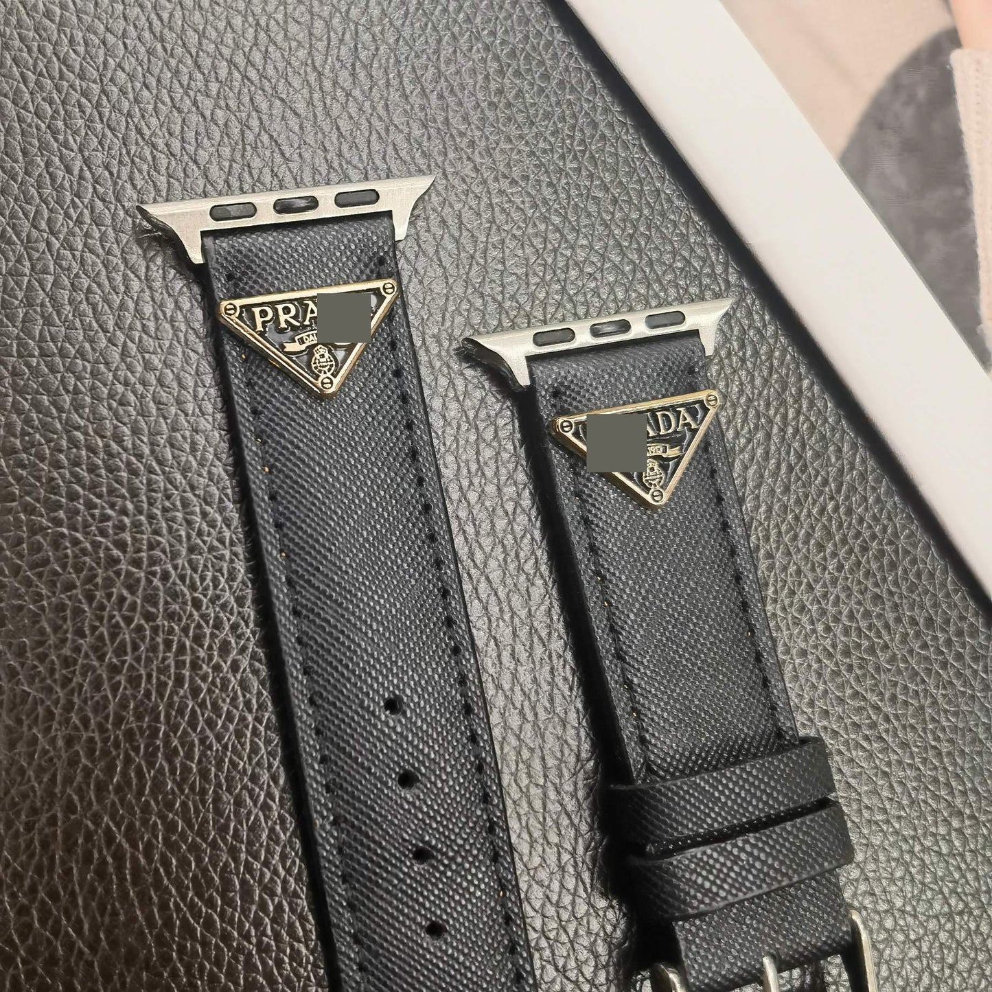#B14  スマートウォッチバンド  交換バンド  レザー製