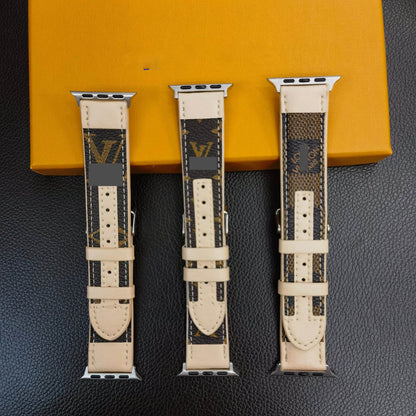 #B17  スマートウォッチバンド  交換バンド  レザー製
