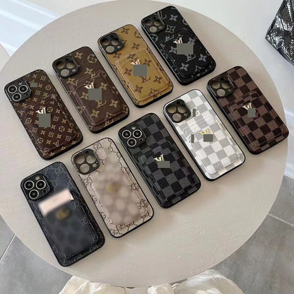 #212  スマホケース   カード収納付き  耐衝撃・防振性能に優れ  iPhone に対応