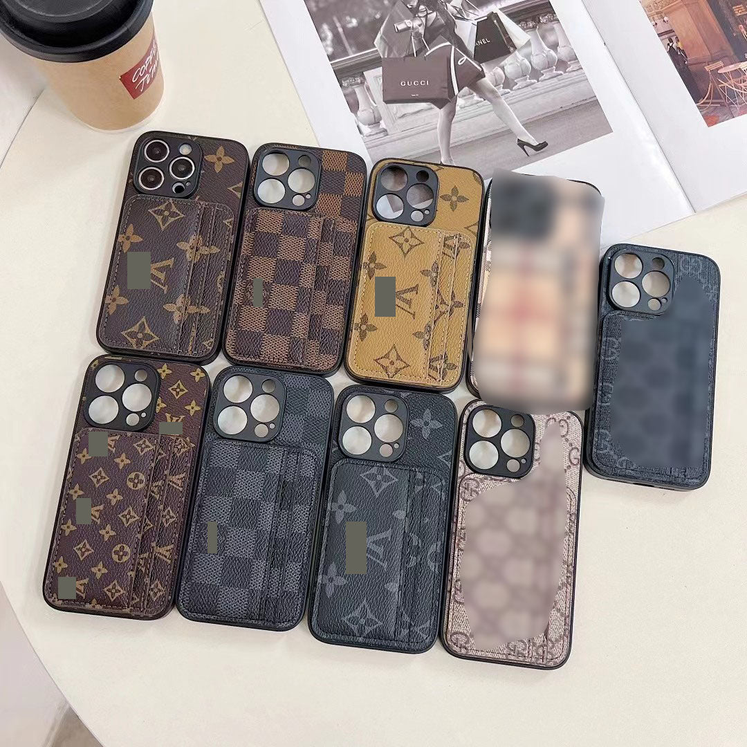 #218  スマホケース   カード収納付き  耐衝撃・防振性能に優れ  iPhone に対応