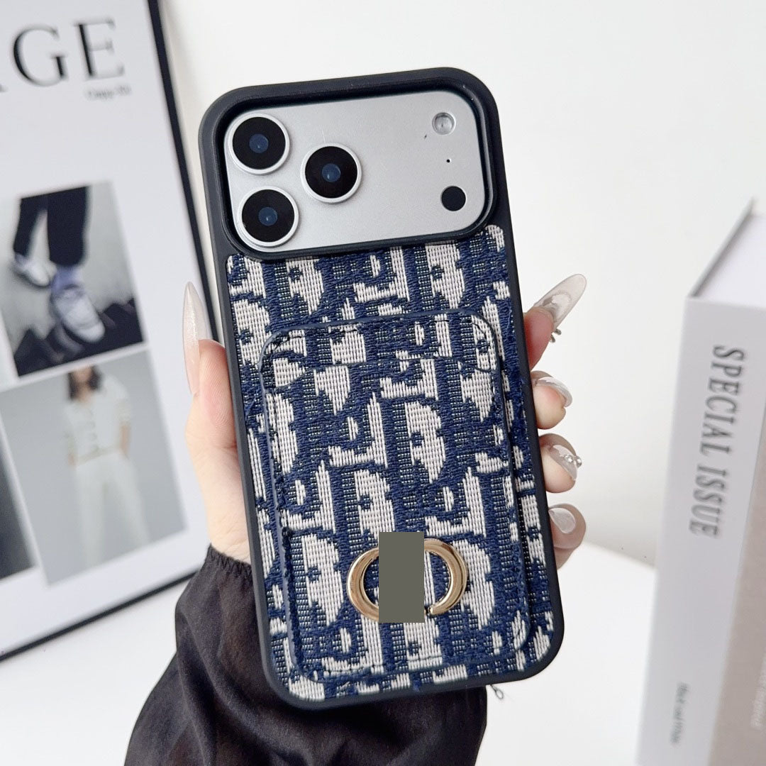 #219  スマホケース   デニムテーマ  カード収納付き  耐衝撃・防振性能に優れ  iPhone に対応