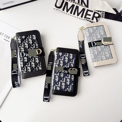#G14  スマホケース  リストストラップ付きカード収納付き   耐衝撃・防振性能に優れ、 Galaxy に対応