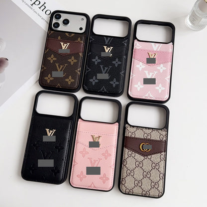 #413  スマホケース  カードポケット  スタンド機能付き   耐衝撃・防振性能に優れ、iPhone に対応