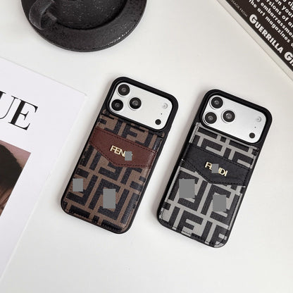 #329  スマホケース   カード収納折りたたみ  耐衝撃・防振性能に優れ、iPhone13~18 に対応