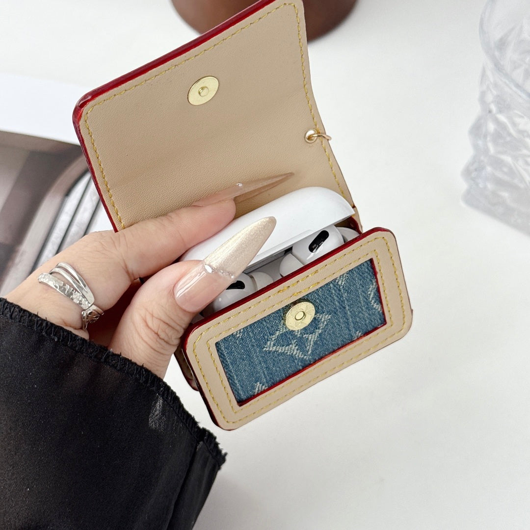 #A07  イヤホンケース  保護カバー  飾りチャーム  汎用タイプ Earphone case