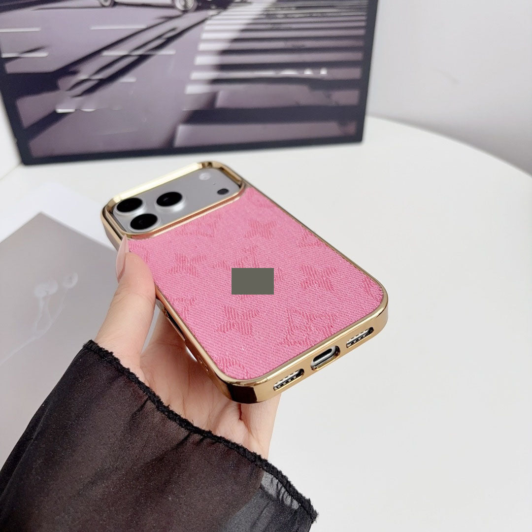 #209  スマホケース   デニムテーマ  メッキ加工  耐衝撃・防振性能に優れ、iPhone13~17 に対応