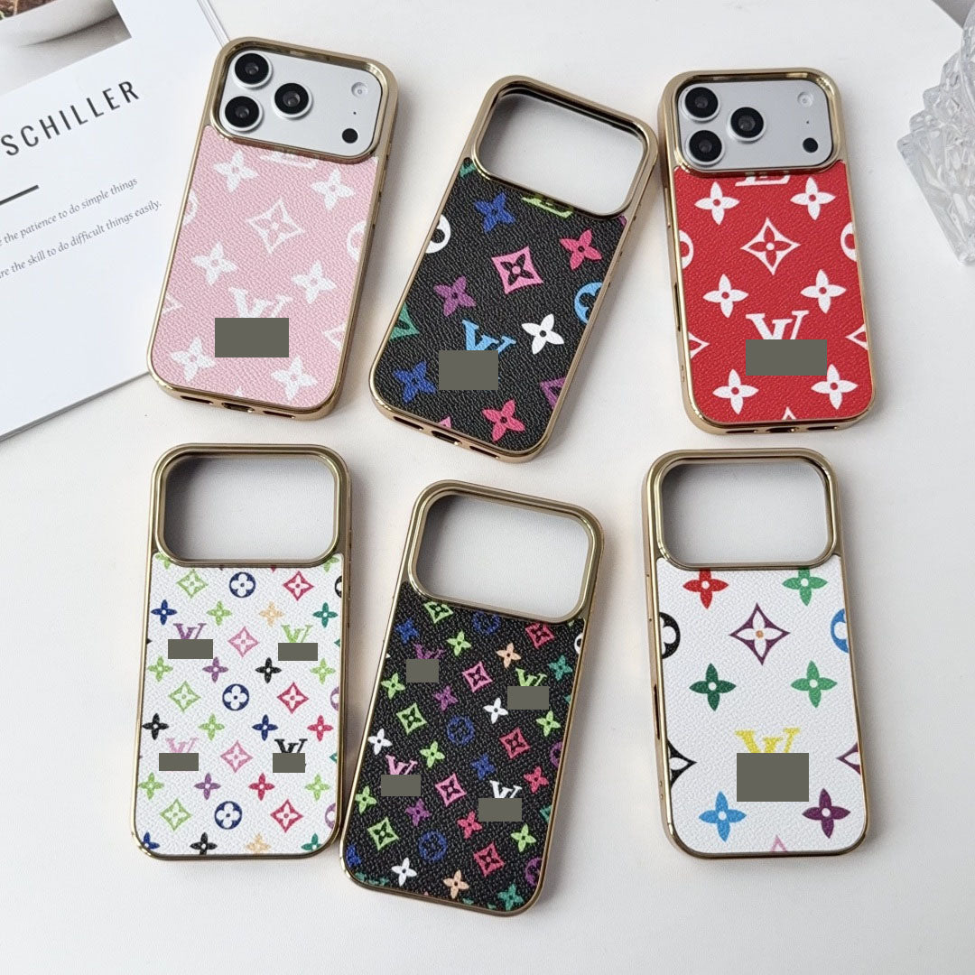 #208  スマホケース   メッキ加工  耐衝撃・防振性能に優れ、iPhone13~17 に対応